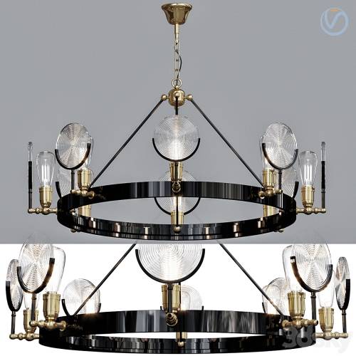 '3dsky Pro - GASLIGHT LENS Chandelier' '3dsky Pro - GASLIGHT LENS Chandelier'