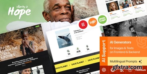 Themeforest - Hope v3.0 - Non-Profit, Charity & Donations Theme + RTL 18634753