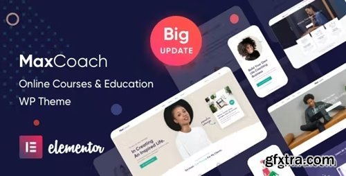 Themeforest - MaxCoach v3.1.2 - Online Courses & Education WP Theme 26051639