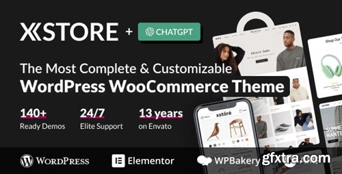 Themeforest - XStore | Multipurpose WooCommerce Theme 15780546 v9.4.8 - Nulled