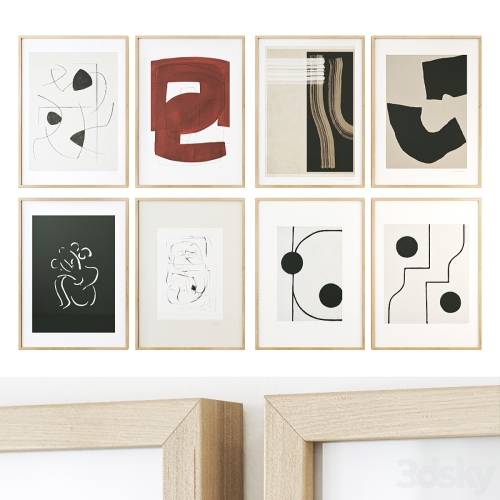 '3dsky Pro - Абстрактные постеры (Abstract posters)'