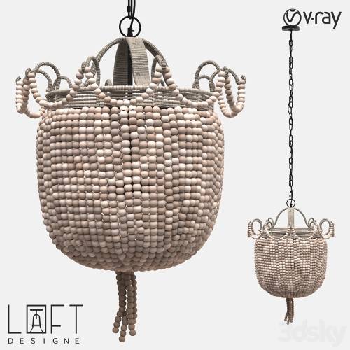 '3dsky Pro - Hanging light LoftDesigne 10312 model'