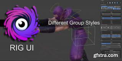 Blender Market - Rig UI Pro v2.25.10318 BETA