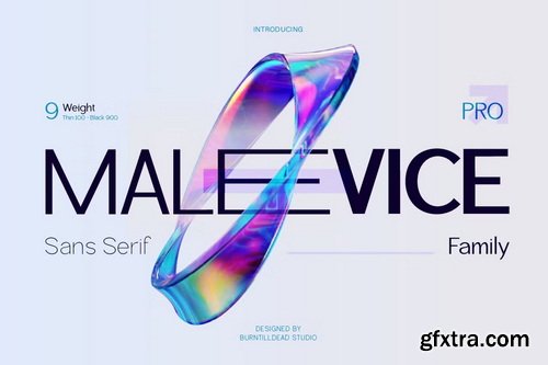 CreativeMarket - Malevice Pro Font