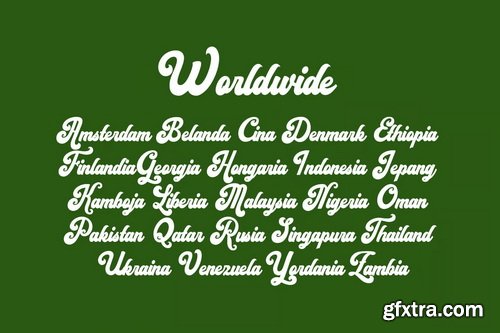 Retronya Retro Script Font