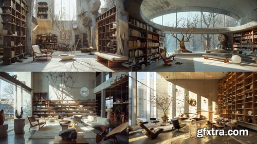 438 Ai Art Prompts for Interior Design: Vol 3