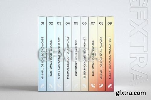 Box Spine Set Mockup TJJUKN9 Box Spine Set Mockup TJJUKN9