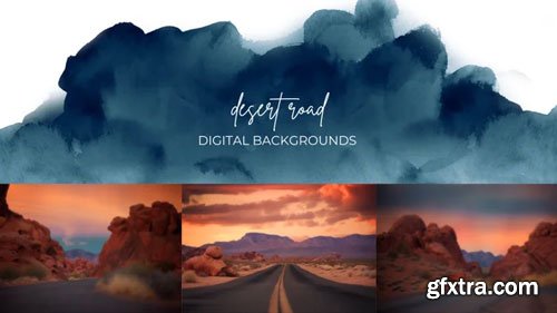 Finding North Education - Desert Road Digital Backgrounds