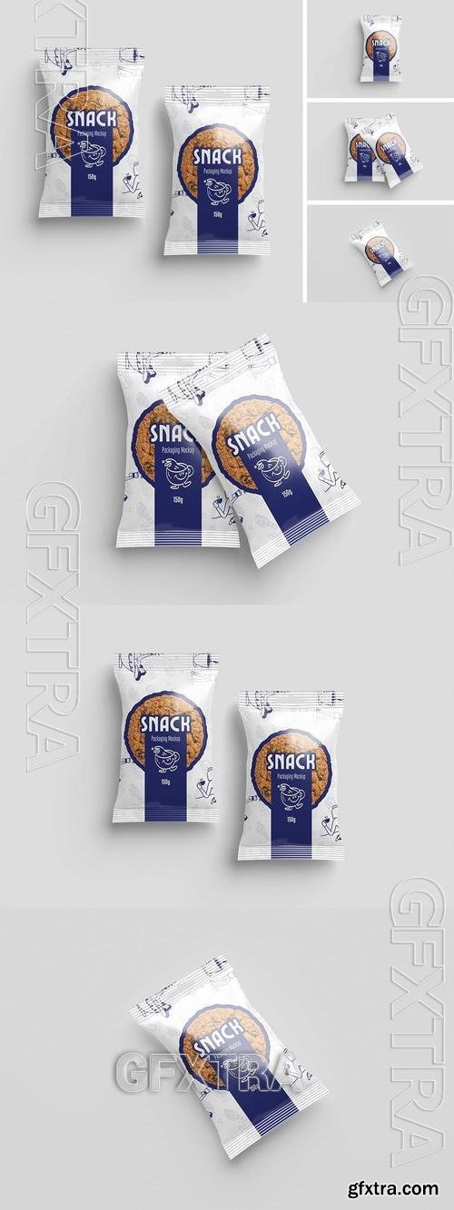 Snack Packaging Mockup 4YXLBQX