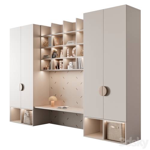 '3dsky Pro - Children's Closet with fillings'