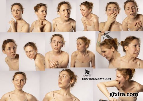 Artstation - 1800+ Expressions Reference Pack for artists