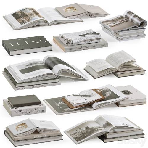 '3dsky Pro - Coffee Table Books 3'