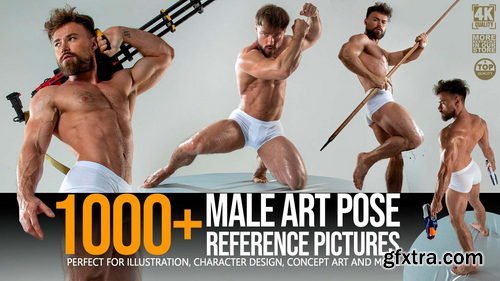 Artstation - 1000+ Male Art Pose Reference Pictures