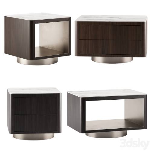 '3dsky Pro - MILTON | Bedside tables By Minotti' '3dsky Pro - MILTON | Bedside tables By Minotti'