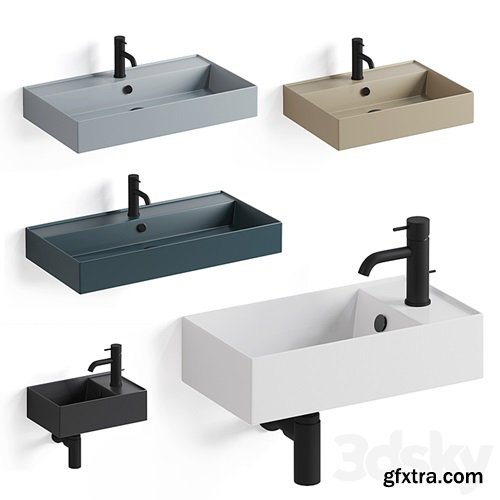 3dsky Pro - Simas Agile washbasins part 1