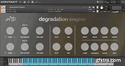 Border Audio Degradation Engine
