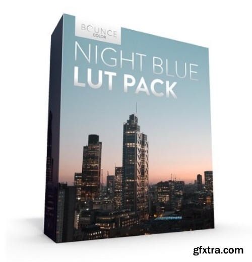 Bounce Color - NIGHT BLUE LUT Pack Bounce Color - NIGHT BLUE LUT Pack