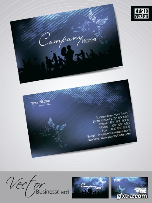 Business Cards #3, 25xEPS