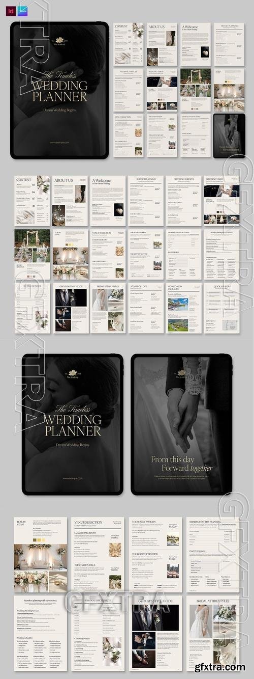 Digital Wedding Planner Brochure Template JACCRGZ Digital Wedding Planner Brochure Template JACCRGZ
