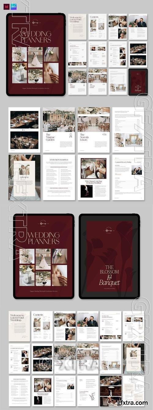 Wedding Planner Brochure Template (Ebook) 4P9M783 Wedding Planner Brochure Template (Ebook) 4P9M783