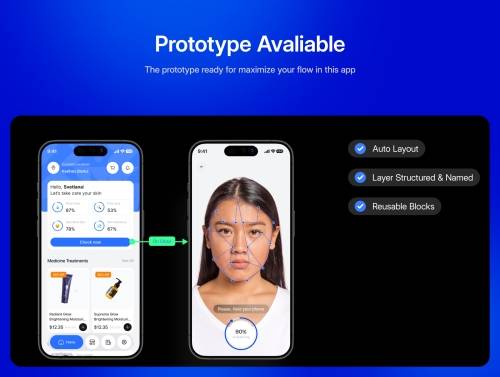 'Vitalia - Healthcare Mobile App UI Kit'
