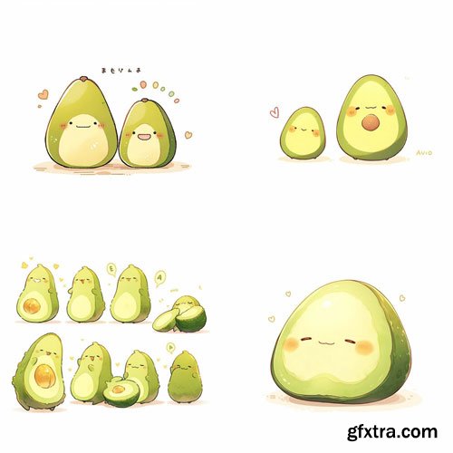 304 Midjourney Prompts for Cute Kawaii