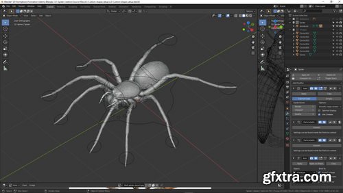 Blendermarket - Blender 2.81 - Insect And Spiders Creation Full Course