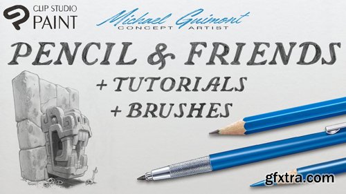 Gumroad - Michael Guimont Clip Studio paint Pencils & Friends