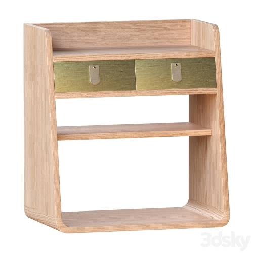 '3dsky Pro - Hanging bedside table Harto Suzon Wall storage'