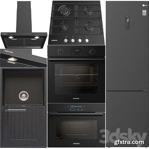 3dsky Pro - Kitchen Appliances vol. 1 3d Models