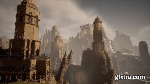 Unreal Engine - The Empyrean - Ruins and Fortress Kit Unreal Engine - The Empyrean - Ruins and Fortress Kit