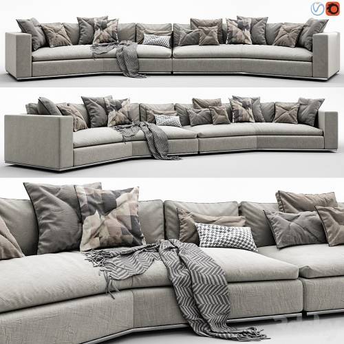 '3dsky Pro - Minotti Hamilton Arrangement 13'