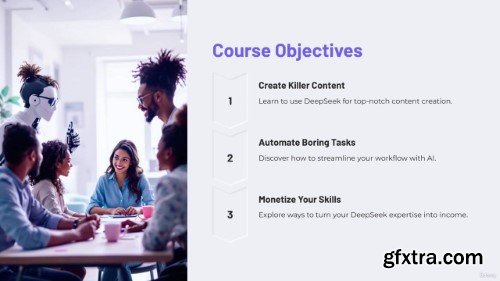 Skillshare - Deepseek complete guide(GenAI, AI Agents, Monetizing and More)