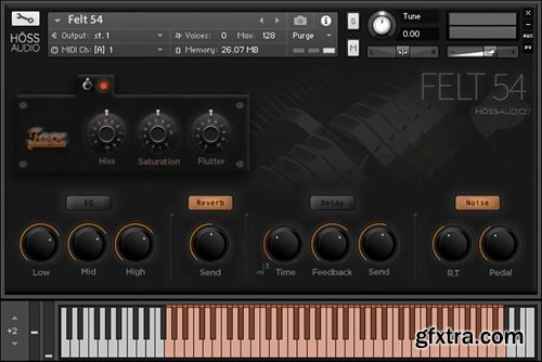 Hoss Audio Felt 54 for Kontakt