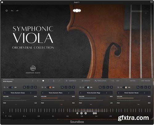 Kompose Audio Symphonic Viola Soundbox