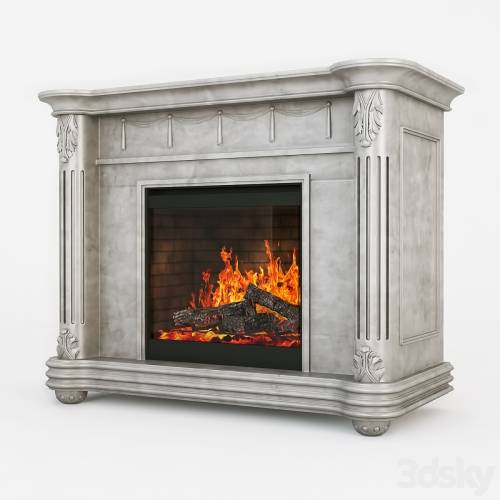 '3dsky Pro - Dimplex Rome White'