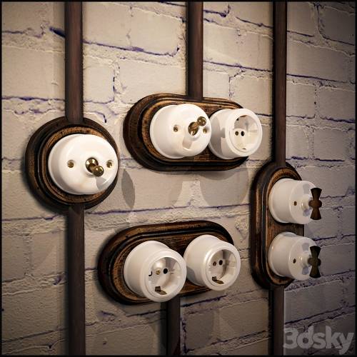 '3dsky Pro - Outlets and switches in the loft'