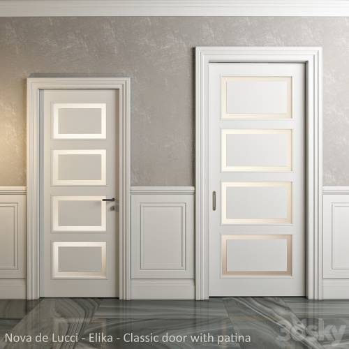 '3dsky Pro - Classic doors and panels - Nova de Lucci - Elika'