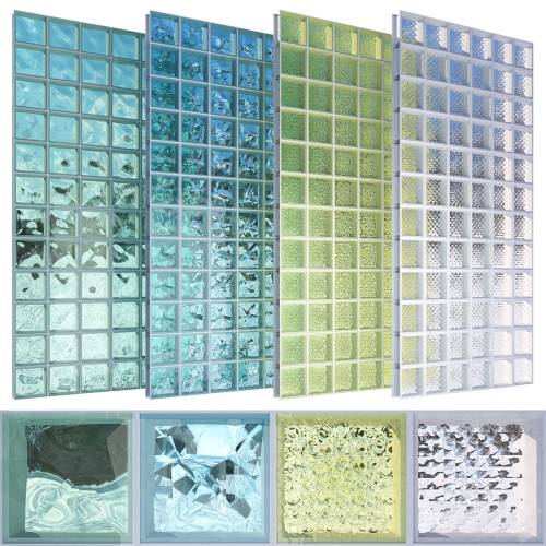 '3dsky Pro - Glass block set 01'