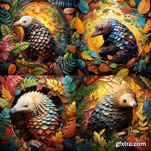 384 Midjourney Prompts for Animals: Vol 2