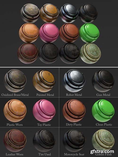 ArtStation Marketplace - Smart Materials Intro 12 Pack