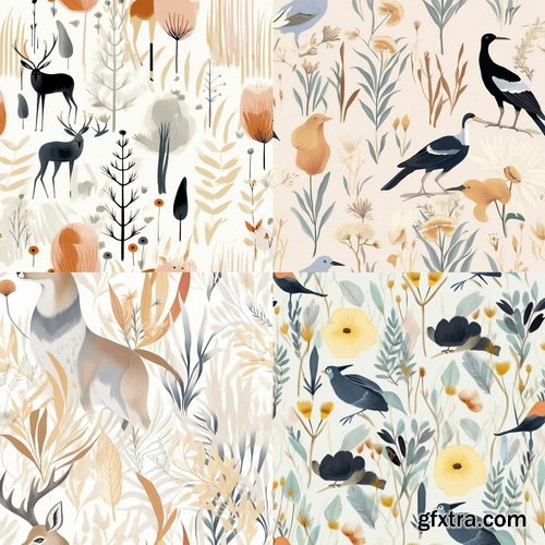 400 Midjourney Prompts for Patterns