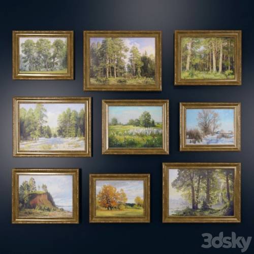 '3dsky Pro - Landscapes from Alexander Ilyin framed'