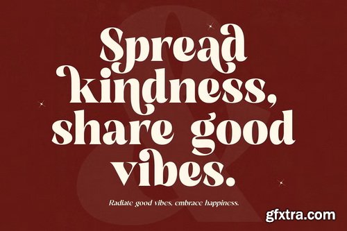 CreativeMarket - Bugeta Dream New Modern Bold Serif