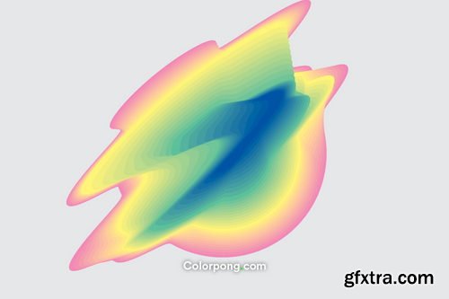 Creativemarket - Glitch bloobs - 1265546