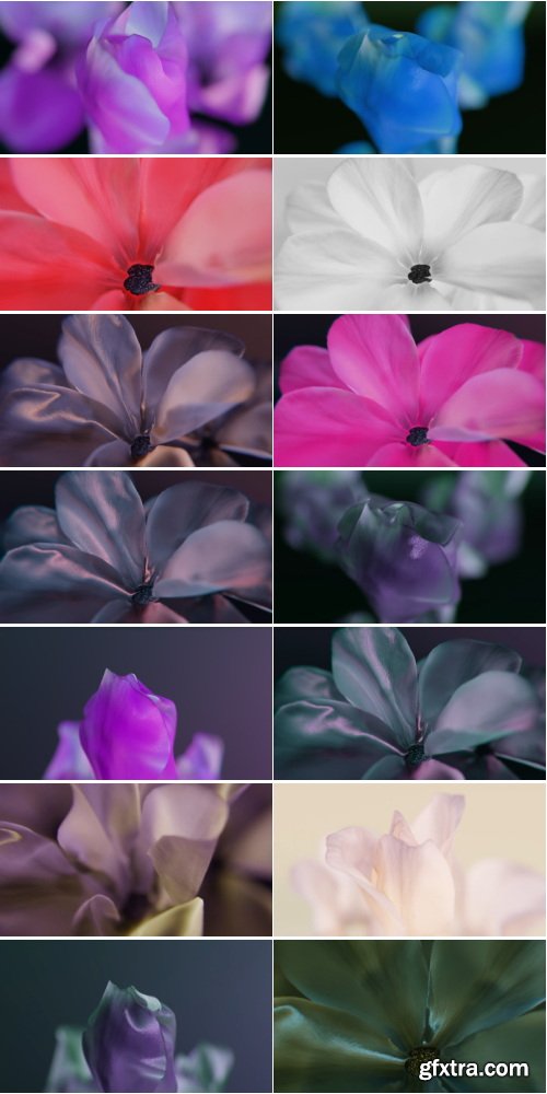 ArtList - Animated Blooming - 4K ProRes UHQ Collections