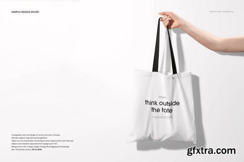 Creatsy - Tote Bag Mockup Set (v.4)
