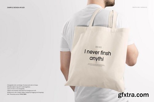 Creatsy - Tote Bag Mockup Set (v.4)