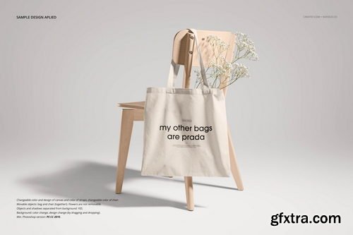 Creatsy - Tote Bag Mockup Set (v.4)
