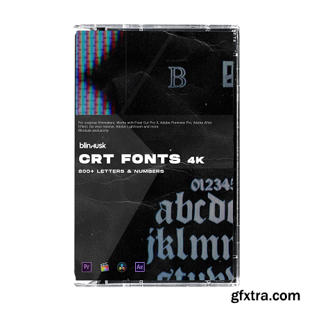 Blindusk - CRT Fonts